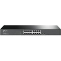TP-LINK TL-SG1016 16-Port Gigabit Rackmount Unmanaged Switch Energy-efficient Supports MAC 19-inch Rack-mountable Steel Case 32Gbps Switching Capacity