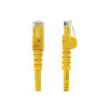 StarTech N6PATC1MYL 1M CAT6 ETHERNET CABLE YELLOW 650MHZ 100W SNAGLESS PATCH CORD, LTW