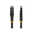 StarTech C6PATCH15BK 15FT CAT6 ETHERNET CABLE - BLACK CAT 6 GIGABIT ETHERNET WIRE -250MHZ 100W POE
