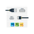 StarTech USB2AC2M 2M 6 FT USB-C TO USB A CABLE M/M - USB 2.0 - USB-IF CERTIFIED, LTW