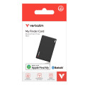 Verbatim 32138 My Finder Card Bluetooth Finder 1 pack- Black, Bluetooth Apple Find My