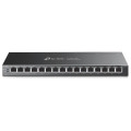 TP-LINK TL-SG116P 16-PORT UNMANAGED GIGABIT SWITCH, POE+(16), 120W, METAL CASE, 5YR