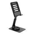Brateck PHS10-3-B Phone Stand for Smartphone ≤7''- Black, 103x72x29mm(Fold)/128x102x72mm, 230g