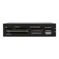 StarTech 35FCREADBK3 USB2.0 MULTI CARD READER, SD/ MICRO SD/CF TO IDC, IDC USB CABLE, 2YR
