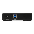 StarTech ST4300USB3 4 PORT BLACK SUPERSPEED USB 3.0 HUB - 4 PORT USB 3.0 HUB 2YR