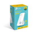 TP-LINK TL-WA850RE N300 WiFi Range Extender 2.4GHz (300Mbps) 1x100Mbps LAN 802.11bgn 2x OnBoard antennas Mini size wall-mounted replaces TL-WA855RE