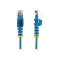 StarTech N6PAT50CMBLS 0.5M CAT6 CABLE, RJ45 PATCH CORD, SNAGLESS, SLIM, LSZH, BLUE, LTW