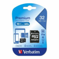 Verbatim 44083 32GB MicroSD SDHC SDXC Class10 UHS-I Memory Card 45MB/s Read 10MB/s Write 300X Read Speed with standard SD adaptor