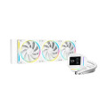 DEEPCOOL R-LM360-WHDMMC-1 LM360 ARGB Liquid Cooler Mini LCD Screen, 2.4' IPS, 320×240 Resolution , Intel LGA1851/1700/1200 + More, AMD AM5/AM4