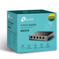 TP-LINK TL-SG105E 5-PORT EASY SMART GIGABIT SWITCH, METAL CASE, 5YR