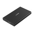 MBEAT MB-HDD-25A2K A2 Slim Tool-Free USB 3.0 2.5' SATA HDD Enclosure - Black USB Port: USB 3.0 Product Weight: 35g Maximum up to 5Gbp Product Weight: 35g