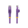 StarTech N6PATC150CMPL 1.5M CAT6 CABLE, RJ45 PATCH CORD, SNAGLESS, 650MHz 100W, PURPLE, LTW