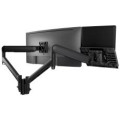 Atdec AWMS-2-ND13-G-B Laptop-Monitor Combo Mount - Grommet Clamp - Black