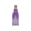 StarTech N6PATC50CMPL 0.5M CAT6 ETHERNET CABLE PURPLE 650MHZ SNAGLESS PATCH CORD