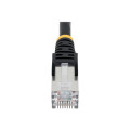 StarTech NLBK-1M-CAT6A-PATCH 1M BLACK CAT6A S FTP SNAGLESS PATCH CABLE LSZH