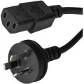 StarTech PXTA1012M 2M 6 FT POWER SUPPLY CORD - AS/NZS 3112 TO C13 LTW