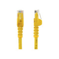 StarTech N6PATC50CMYL 0.5M CAT6 ETHERNET CABLE YELLOW 650MHZ SNAGLESS PATCH CORD LTW