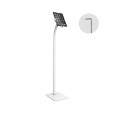 Brateck PAD33-02 Universal Anti-Theft tablet floor stand compatible with most 7.9'-11' Tablets-White 220x300x1238mm Anti-Theft Locking Screw