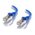 Astrotek AT-RJ45BLUF6A-1.5M CAT6A Shielded Ethernet Cable 1.5m Blue Color 10GbE RJ45 Network LAN Patch Lead S/FTP LSZH Cord 26AWG
