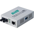 Alloy FCR200ST 10/100Base-TX to 100Base-FX Multimode Fibre (ST) Converter with LFP via FEF or FM. 2Km