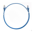 8ware CAT6THINBL-1.5M CAT6 Thin Cable 1.5m / 150cm - Blue Color Premium RJ45 Ethernet Network LAN UTP Patch Cord 26AWG for Data