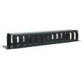 LDR WB-CA-05 1U 19' Cable Management Rail 24 Slot Shallow (Plastic) - 1U