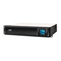APC SMC1000I-2UC Smart-UPS C 1000VA/600W Line Interactive UPS, 2U Rackmount, 230V/10A Input, 4x IEC C13 Outlets, Lead Acid Battery, SmartConnect Port, Graphic LCD