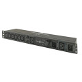 PowerShield PSMBS3K Rack Mount Bypass Switch Plus Hot Swap PDU for 3kVA, 1U, 15Amp Input, facilitates safe maintenance procedures