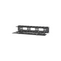 APC AR8600A HORIZONTAL CABLE MANAGER, 2U X 4" DEEP, SINGLE-SIDED W COVER