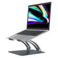 MBEAT MB-STD-S6GRY Stage S6 Adjustable Elevated Laptop and MacBook Stand Elegant and Ergonomic Sleek and Durable Material: Aluminium Alloy