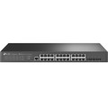 TP-LINK SG3428X-M2 OMADA 24-PORT MANAGED GIGABIT L2+ RACK SWITCH, 2.5G(24), 10G SFP+(4), 5YR