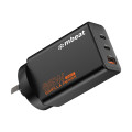 MBEAT MB-PD65W2CA-K Gorilla Power PD 65W GaN II USB-C Charger 50% smaller than the standard Supports a wide range of devices Product Weight: 109g