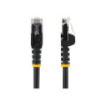 StarTech N6PATC2MBK 2M CAT6 ETHERNET CABLE BLACK 650MHZ 100W SNAGLESS PATCH CORD, LTW
