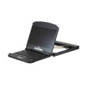 Aten CL3800NW-ATA-AU Rackmount Dual Rail LCD Console VGA,HDMI,DVI & USB w/ 18.5' LCD Display, 1x Custom KVM Cable Included, 1920x1080@60hz Display, LED Illumination L