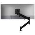 Atdec AWMS-HXB-H-B Single Monitor Heavy-Duty Dynamic Arm - Heavy-Duty F-Clamp - Black