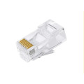 Astrotek ATP-8P8C-6 CAT6 UTP -RJ45 Connector 8P8C Network Plug 3 Prong Blade 3U' Gold plating (50pcs/bag)
