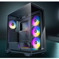 Antec C3-ARGB C3 ARGB - Black, Mid Tower, ATX/Micro-ATX/ITX, 270° Tempered Glass, USB-C, 4× PWM ARGB Fans, 360mm Radiator, 2Yr Wty