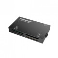 Simplecom CR216-BLACK CR216 USB 2.0 All in One Memory Card Reader 6 Slot for MS M2 CF XD Micro SD HC SDXC Black