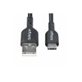 StarTech USB2AC2MNC 2M (6.6FT) USB-A TO USB-C CHARGING CABLE, CHARGER CORD, M/M, LTW