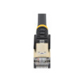 StarTech 6ASPAT7MBK 7M CAT6A ETHERNET CABLE - 10 GIGABIT SHIELDED SNAGLESS RJ45 100W POE PATCH CO