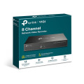 TP-LINK VIGI NVR1008H (CH) 8 Channel Network Video Recorder, 24/7 Continuous Recording, Up To 10TB 4 Ch Playback, Up To 5MP (HDD Not Included)