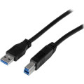 StarTech USB3CAB2M 2M USB 3.0 A TO USB 3.0 B CABLE, M/M, LTW