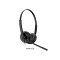 Yealink UH34-D-MS UH34 Dual Teams USB Headset, Lightweight, All Day Wearing Comfort, Ear Wideband Noise Cancelling Microphone, Leather Ear Cushions, USB-A