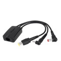 Targus ACC1009AUX 3-Way Active DC Charging Cable 3 Pin - Accommodates up to 3 different Power Tips/SecureFix clips for Semi-Permanent