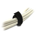 8ware 8WD-VELCT-25M 25m x 12mm Velcro Wide Cable Tie Hook & Loop Continuous One Sided Self Adhesive Fastener Sticky Tape Roll Black