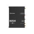 Teltonika RUTC4100AA00 RUTC41 4G EDGE ROUTER, Dual-core, Dual-band Wi-Fi 6, 1 GB RAM, and 8 GB flash memory, eSIM, PSU included.