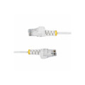 StarTech N6PAT5MWHS 5m White Slim CAT6 Ethernet Cable, Snagless, 28AWG, LSZH, LTW