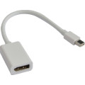 Astrotek AT-MINIDPP-MF Mini DisplayPort DP to DisplayPort DP Adapter Converter - 20 pins Male to Female Nickle Plated RoHS