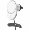 Belkin WIC008BTGR-V2 BoostCharge Pro Magnetic Wireless Car Charger with Qi2 15W