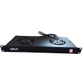 LDR WB-CA-12 2 Way Rackmountable Fan Kit with power switch - 2x Fans - 1U Size - Black Metal Construction